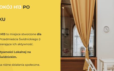 Centrum Aktywności Lokalnej PRZEDPOKÓJ H13